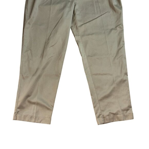Round Tree & York Mens Pleated Front Chino Pants-44x32-GUC - Picture 3 of 6